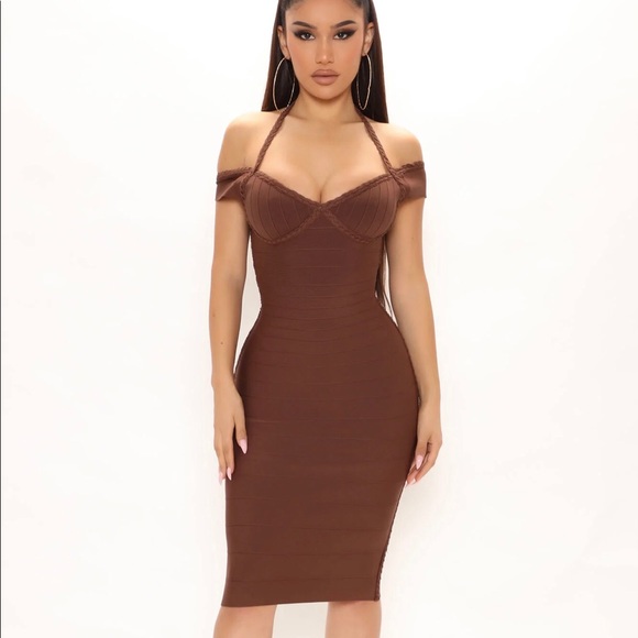 Fashion Nova | Dresses | Fashion Nova Bandage Midi Dress | Poshmark Fashion Nova | Dresses | Fashion Nova Bandage Midi Dress | Poshmark